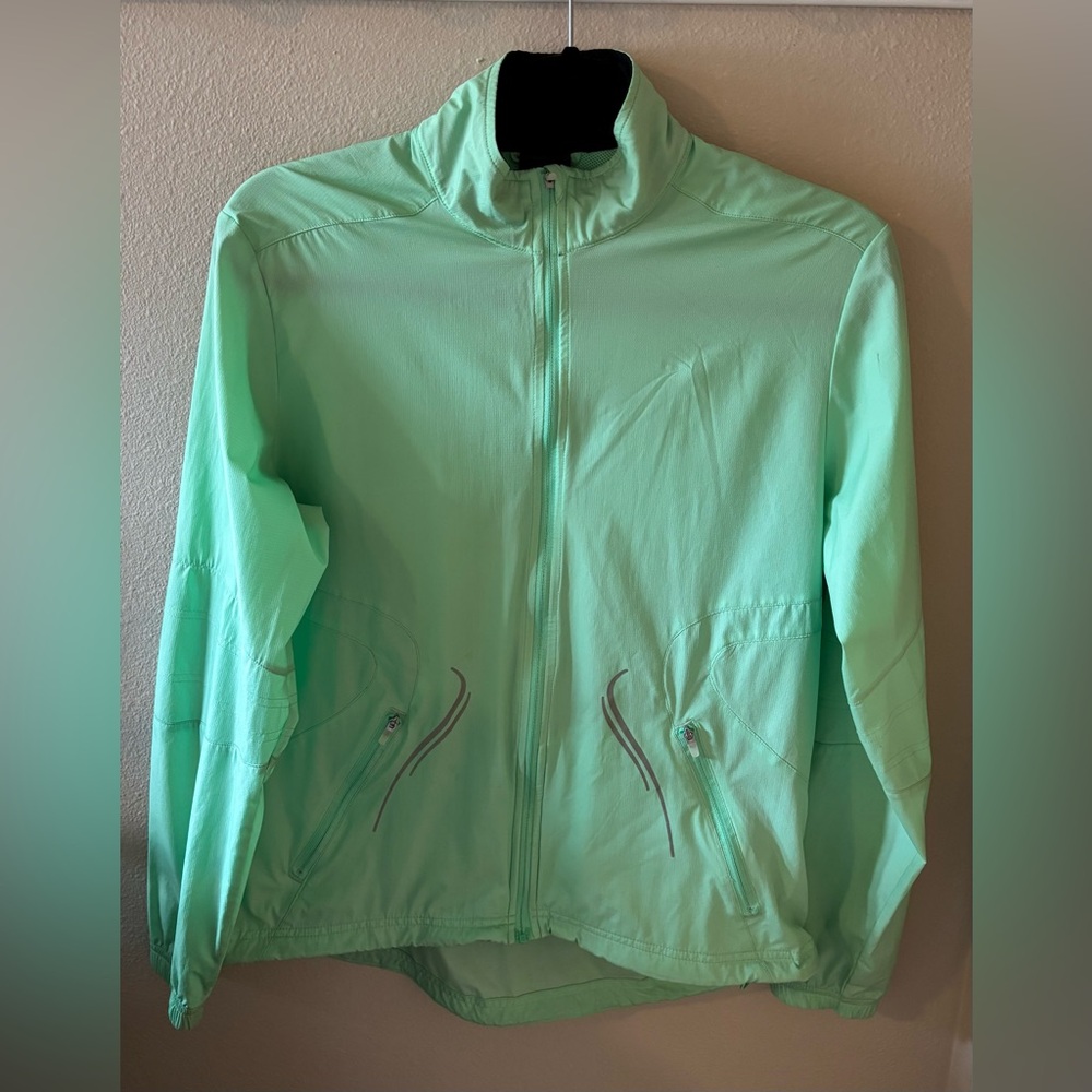 Nike Bright Green Lightweight Windbreaker Jacket
